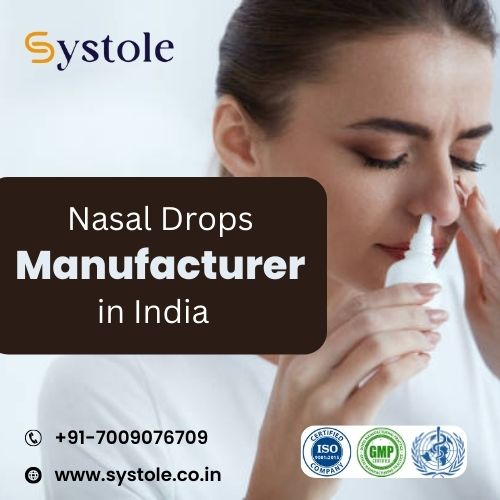Nasal Drops Manufacturer in India
