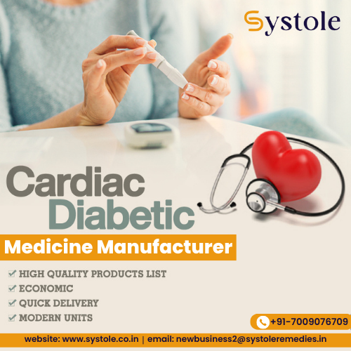 Third-party Cardiac diabetic Medicine Manufacturers in India