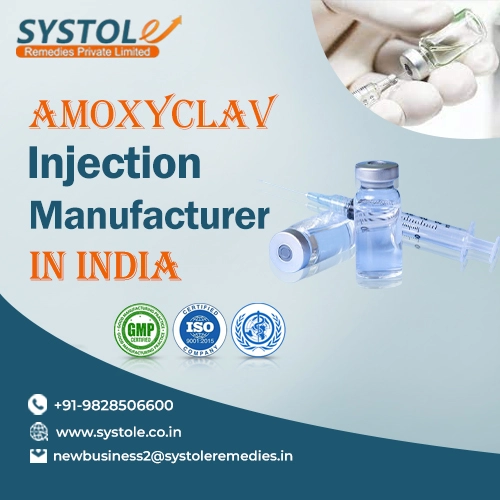 Amoxyclav Injection Manufacturer in India | Systole Remedies Private Limited