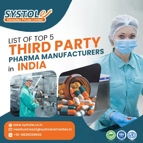 List of Top 5 Third Party Pharma Manufacturers in India | Systole Remedies Private Limited