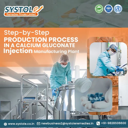 Calcium Gluconate Injection Manufacturing Plant