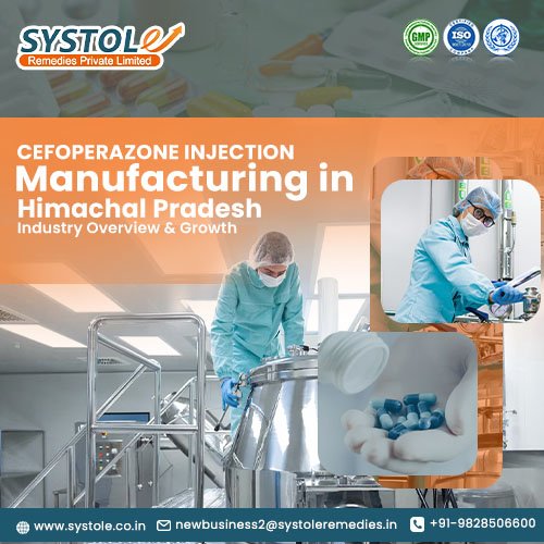 Cefoperazone Injection Manufacturing in Himachal Pradesh: Industry Overview & Growth | Systole Remedies Private Limited