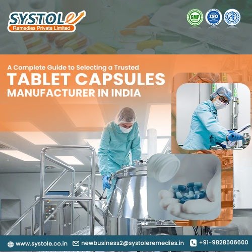 Tablets and Capsules Manufacturer